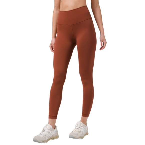lululemon athletica Pants - Lululemon Train High Rise Tight 25” Legging Terracotta Training Running Gym